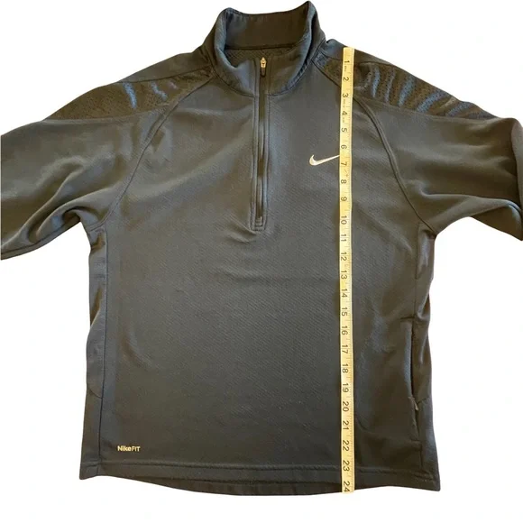Nike Endurance Sphere Waffle Half Zip Running Athletic Navy Top Men’s Size Small - Picture 13 of 13